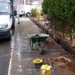 Fencing installation prep work