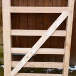 Wooden gates, made in Carlisle by bluebirch