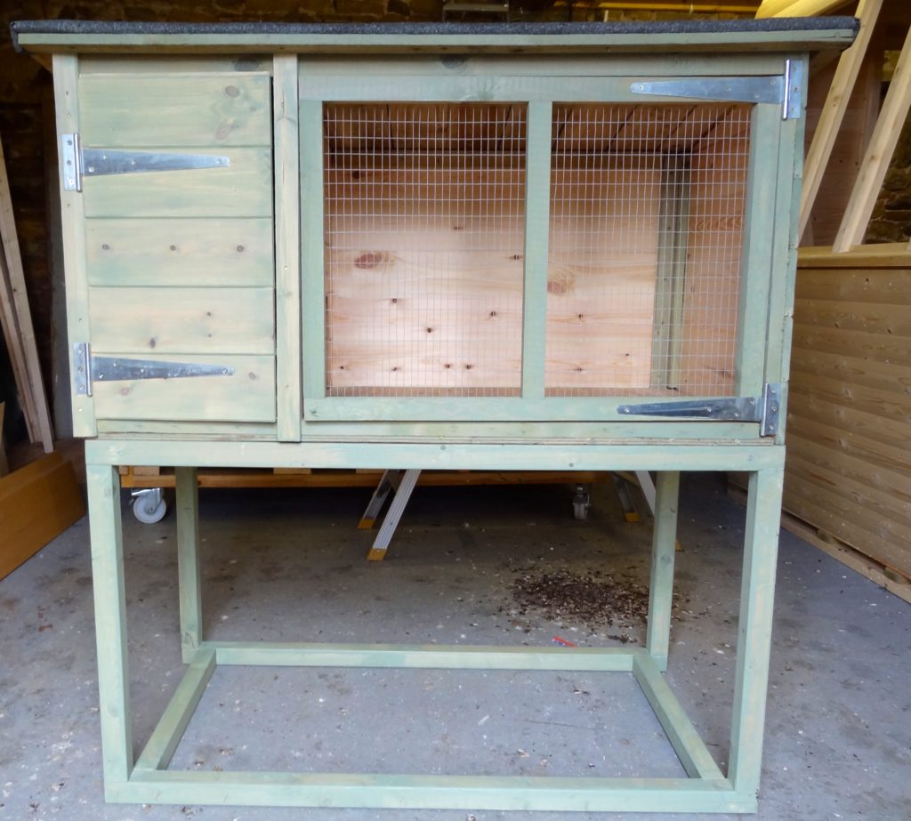 Rabbit Hutches & Runs made and supplied by blurbirch of Carlisle